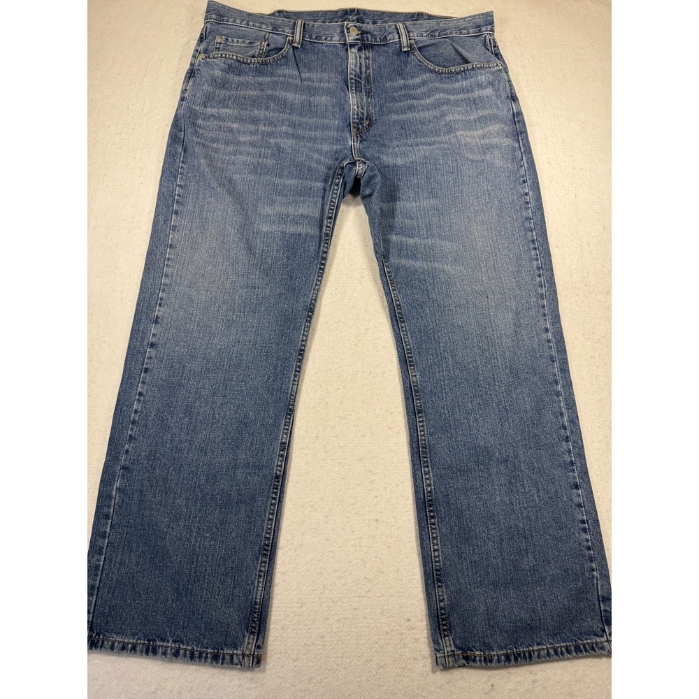 Levis 559 Jeans Mens 40x30 Blue Denim‎ Cotton Relaxed Fit High Rise Straight Leg